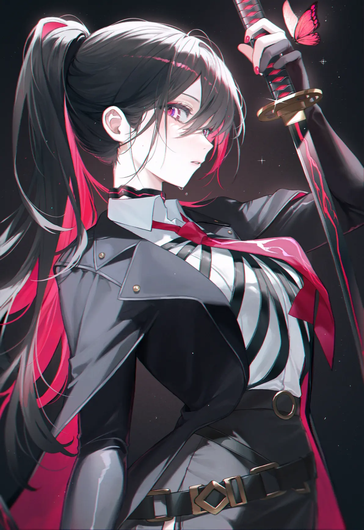 凛然之美 – 帅气女子插画特辑