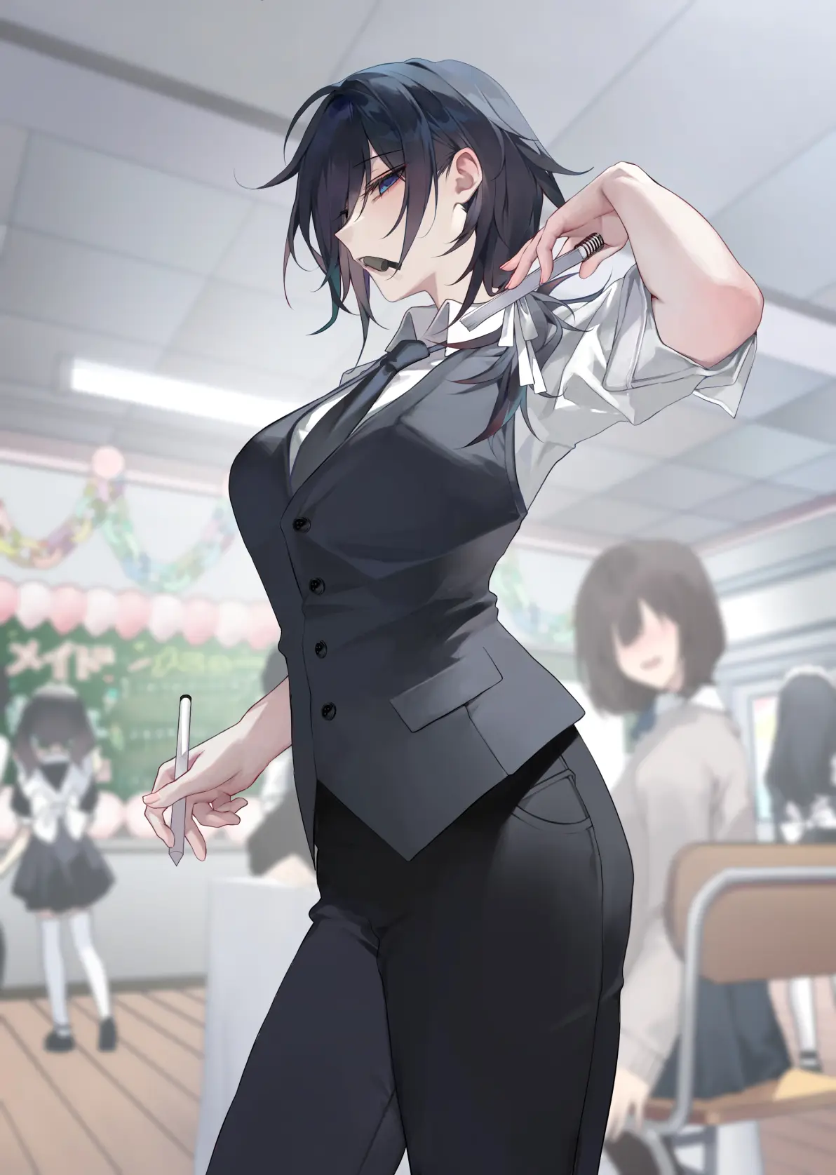 凛然之美 – 帅气女子插画特辑