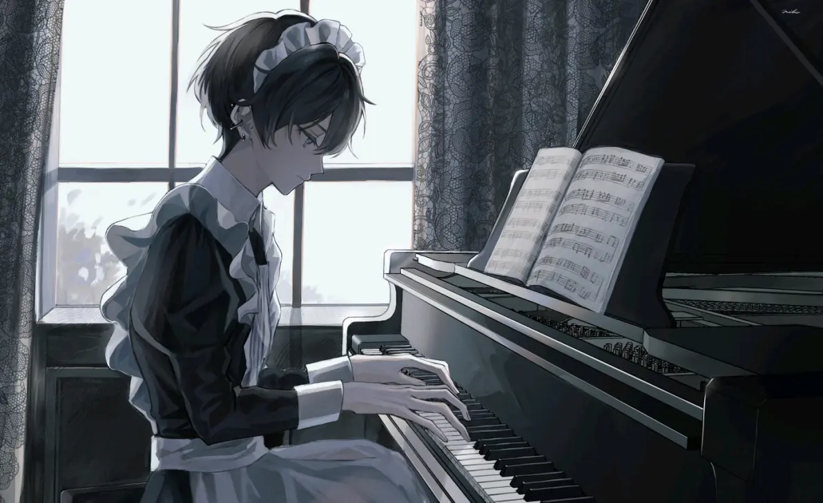 婉转旋律 – 钢琴插画特辑