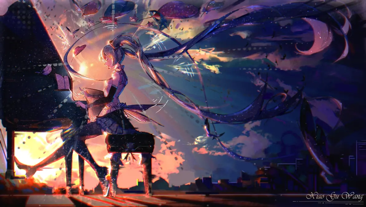 婉转旋律 – 钢琴插画特辑