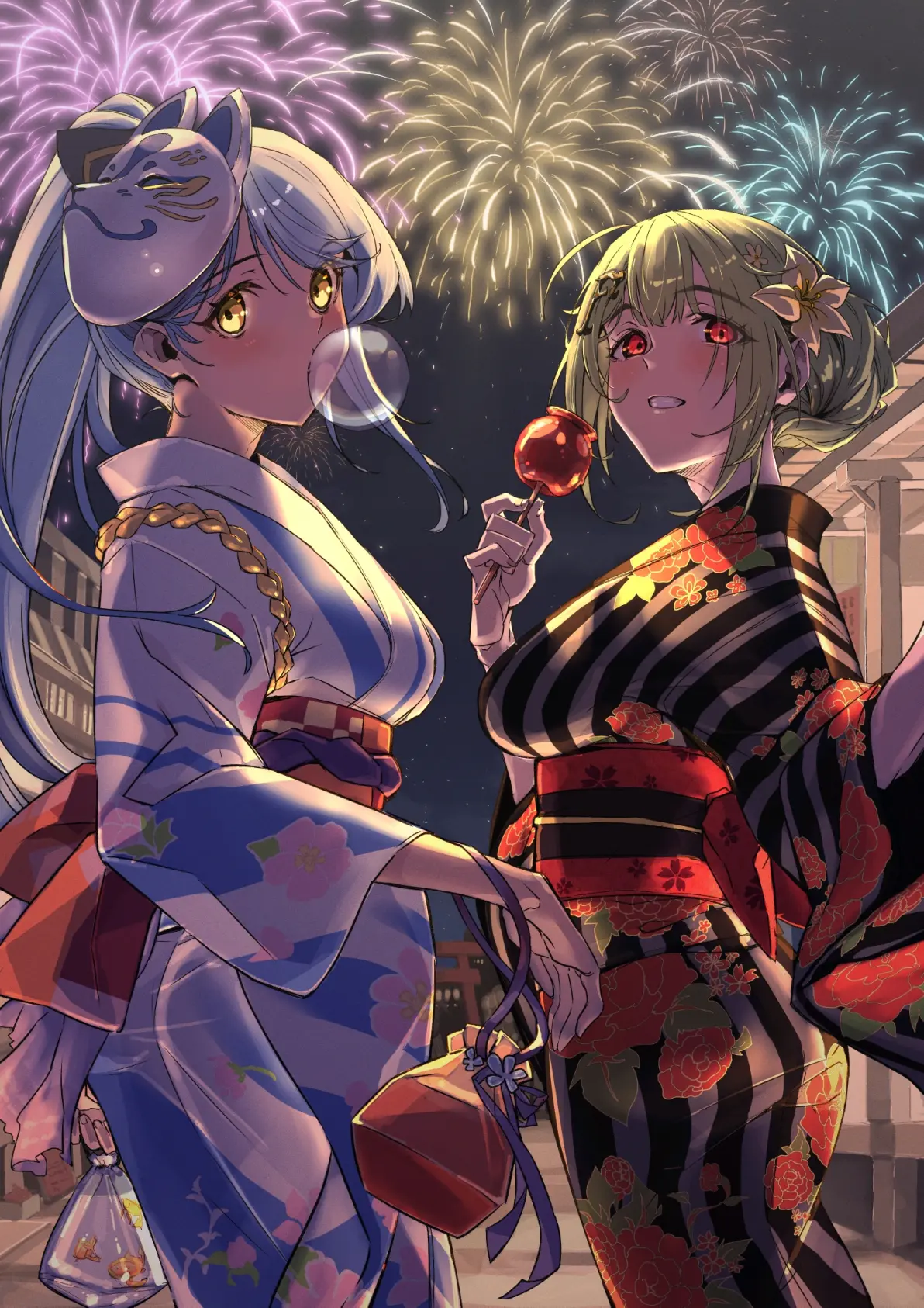 热闹非凡 – 夏日祭典插画特辑
