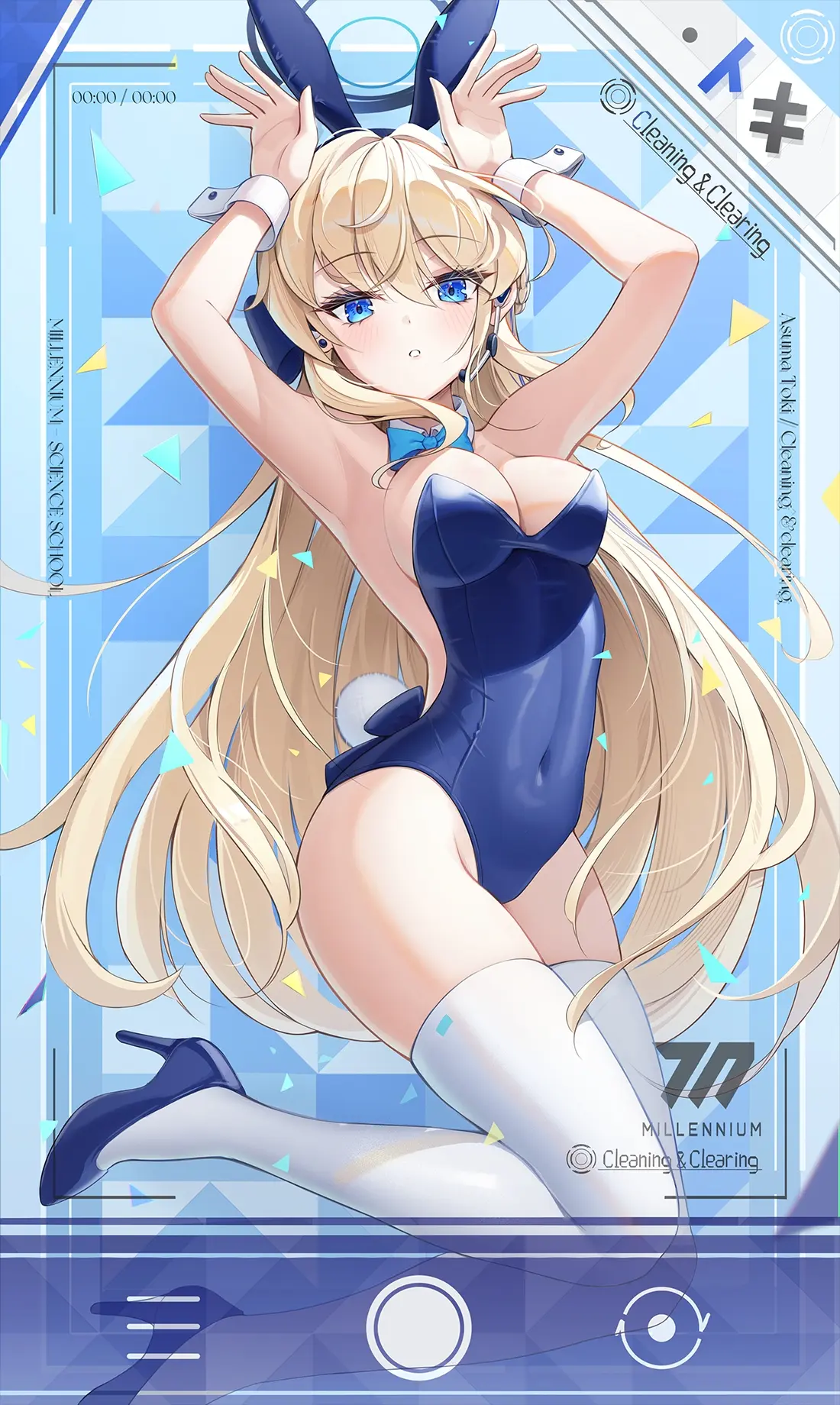 金光闪闪♡ – 金长发女子插画特辑