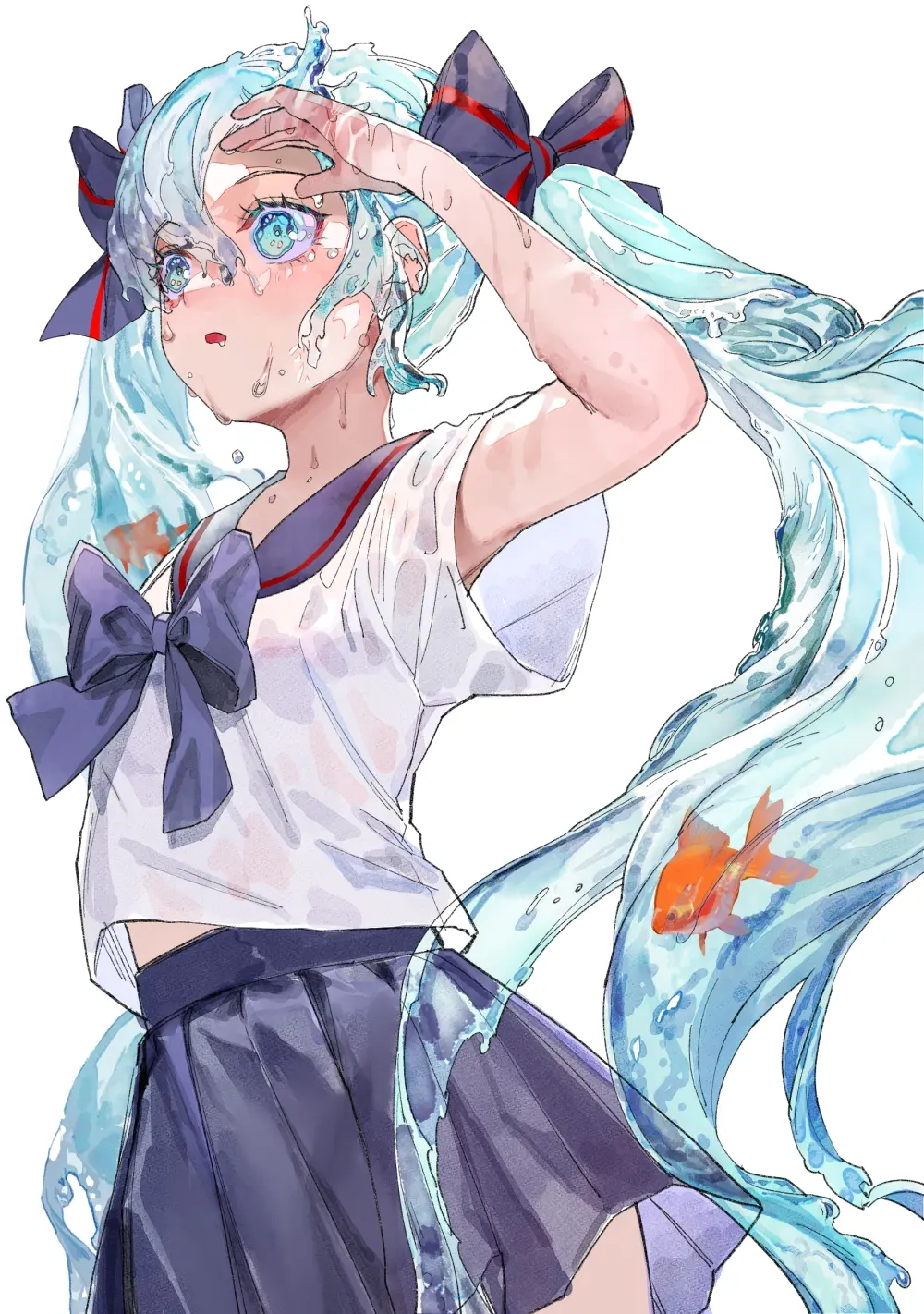 满溢的透明感 – 「#瓶未来」插画特辑