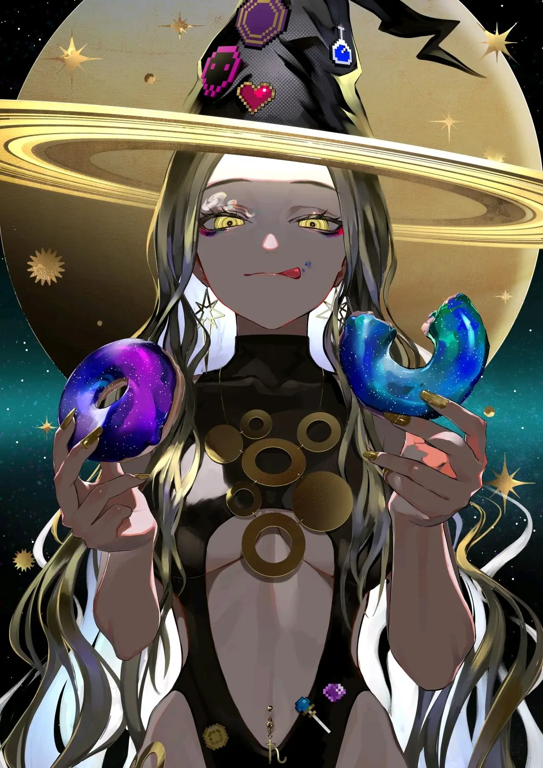 可爱造型♡ – 甜甜圈插画特辑