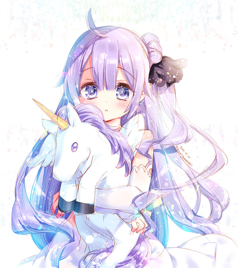 碧蓝航线独角兽壁纸图包原画插画素材P站同人图合集