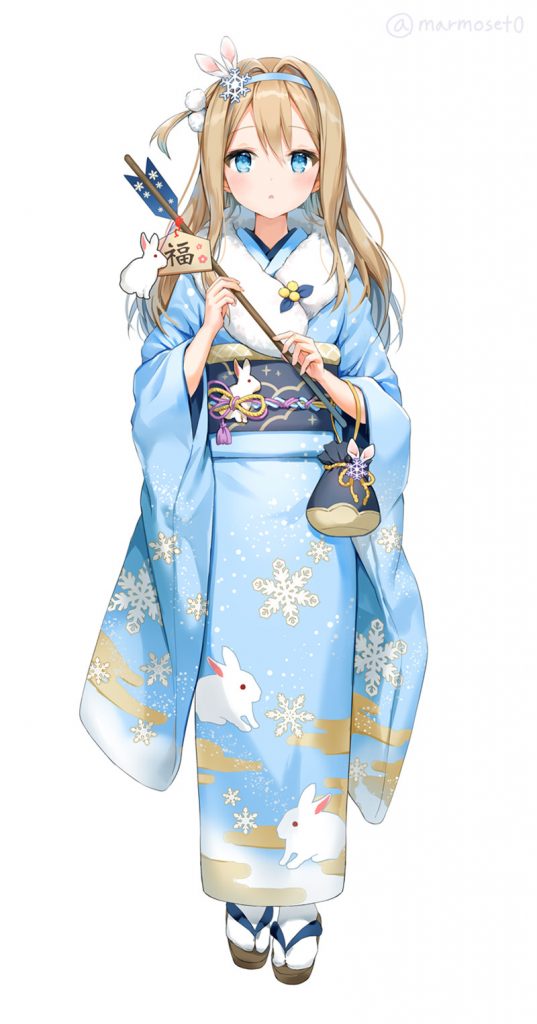 少女前线索米壁纸图包原画插画素材P站同人图合集