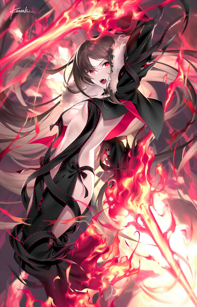 fate/FGO系列角色虞美人图集原画插画P站同人图片素材