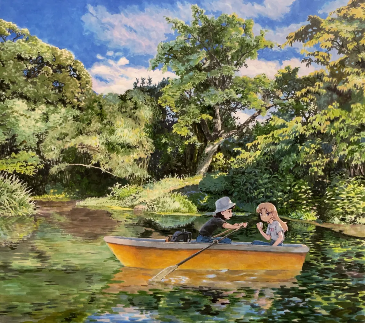 水波荡漾之美 – 船舶插画特辑