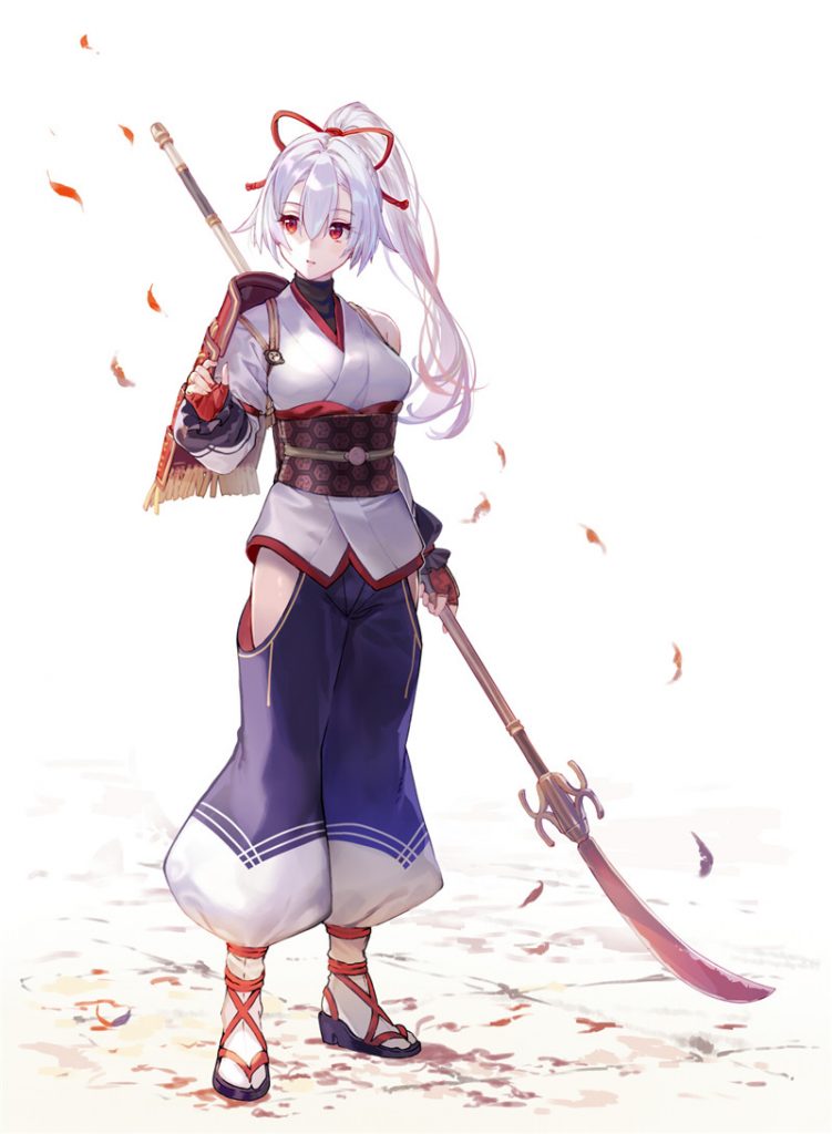 FGO巴御前壁纸图包原画插画素材P站同人图合集