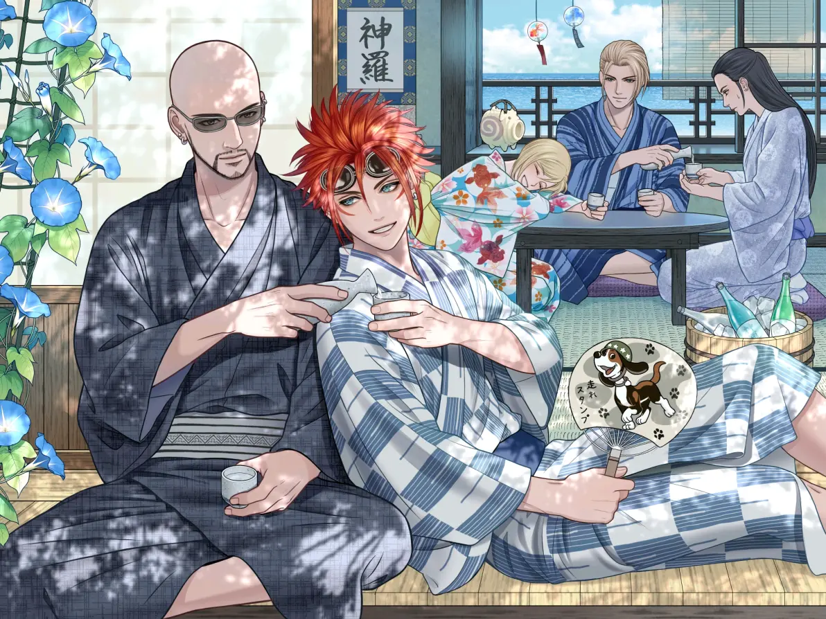 极具氛围的场所 – 廊台插画特辑