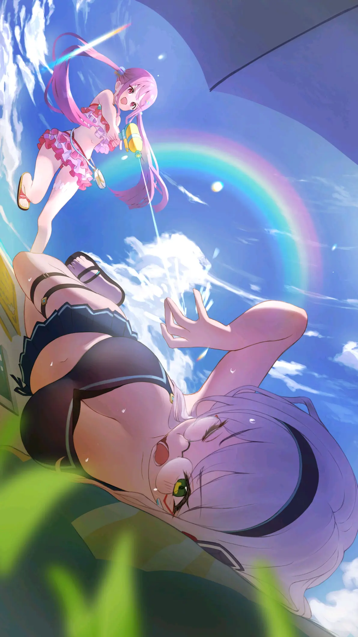 七彩拱桥♪ – 彩虹插画特辑
