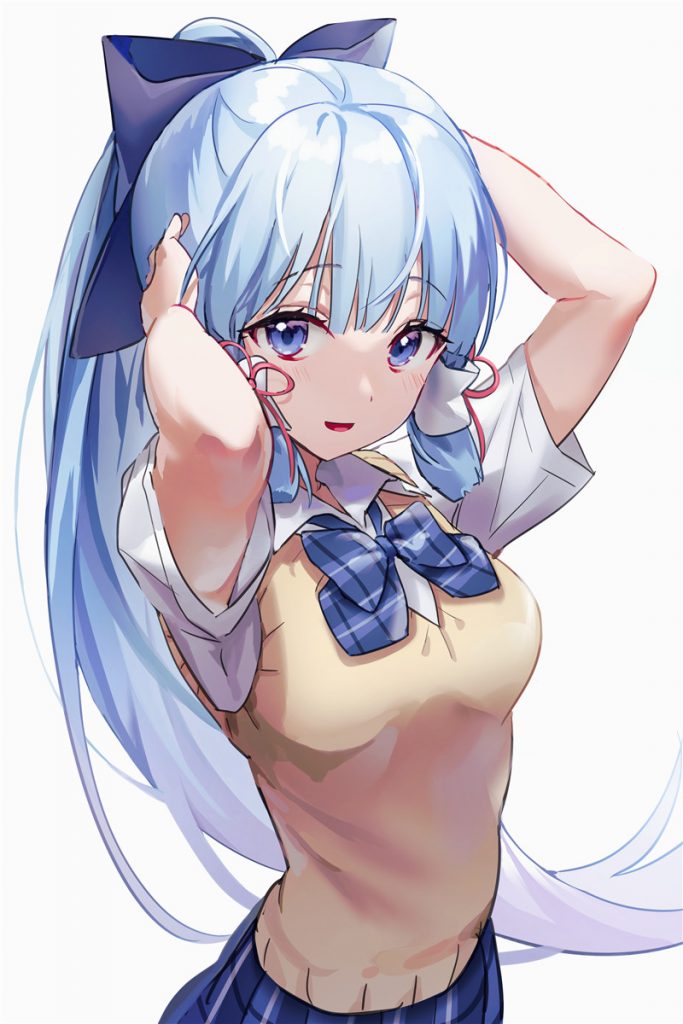 原神神里绫华同人壁纸原画游戏插画动漫超清(第一期)