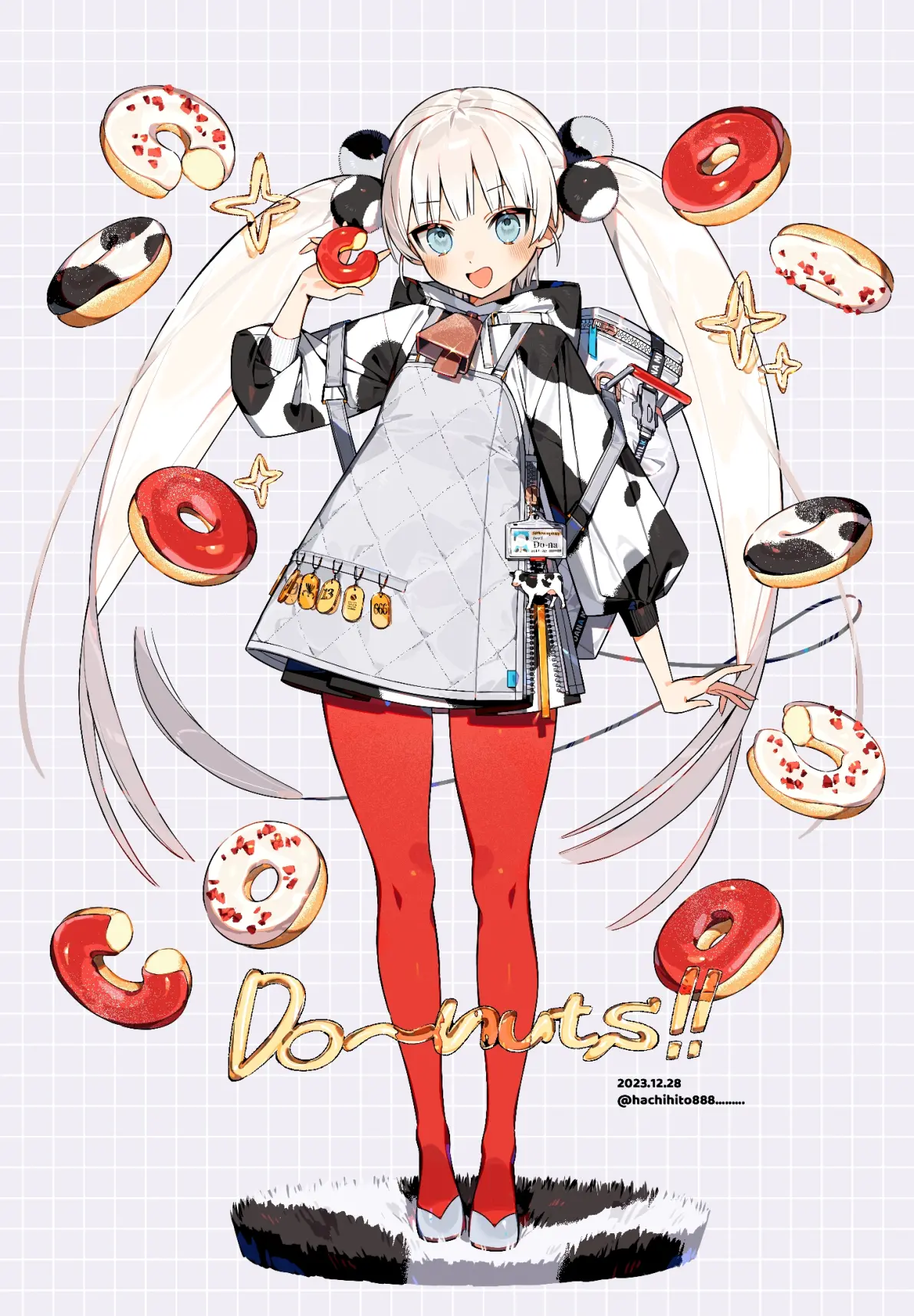 可爱造型♡ – 甜甜圈插画特辑