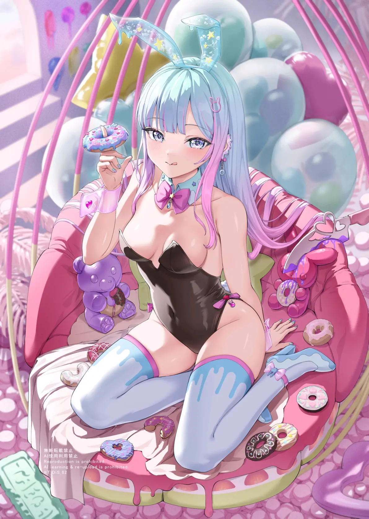 可爱造型♡ – 甜甜圈插画特辑