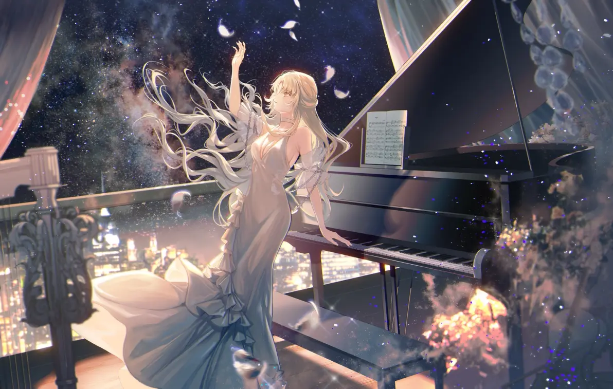 婉转旋律 – 钢琴插画特辑