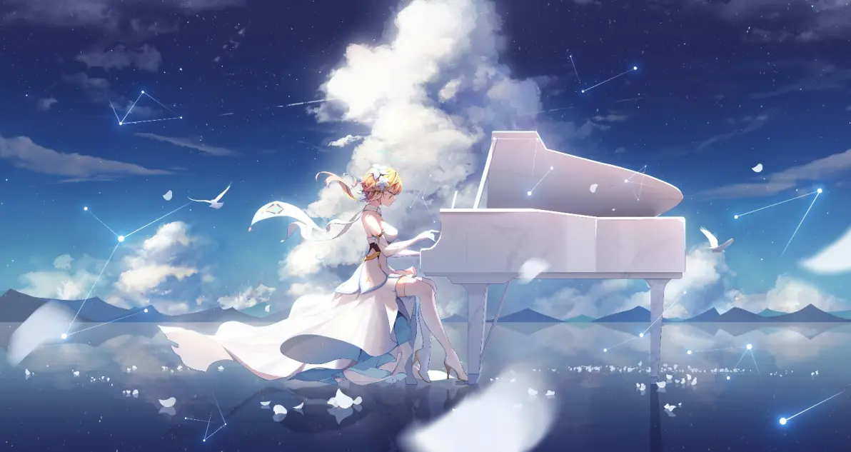 婉转旋律 – 钢琴插画特辑