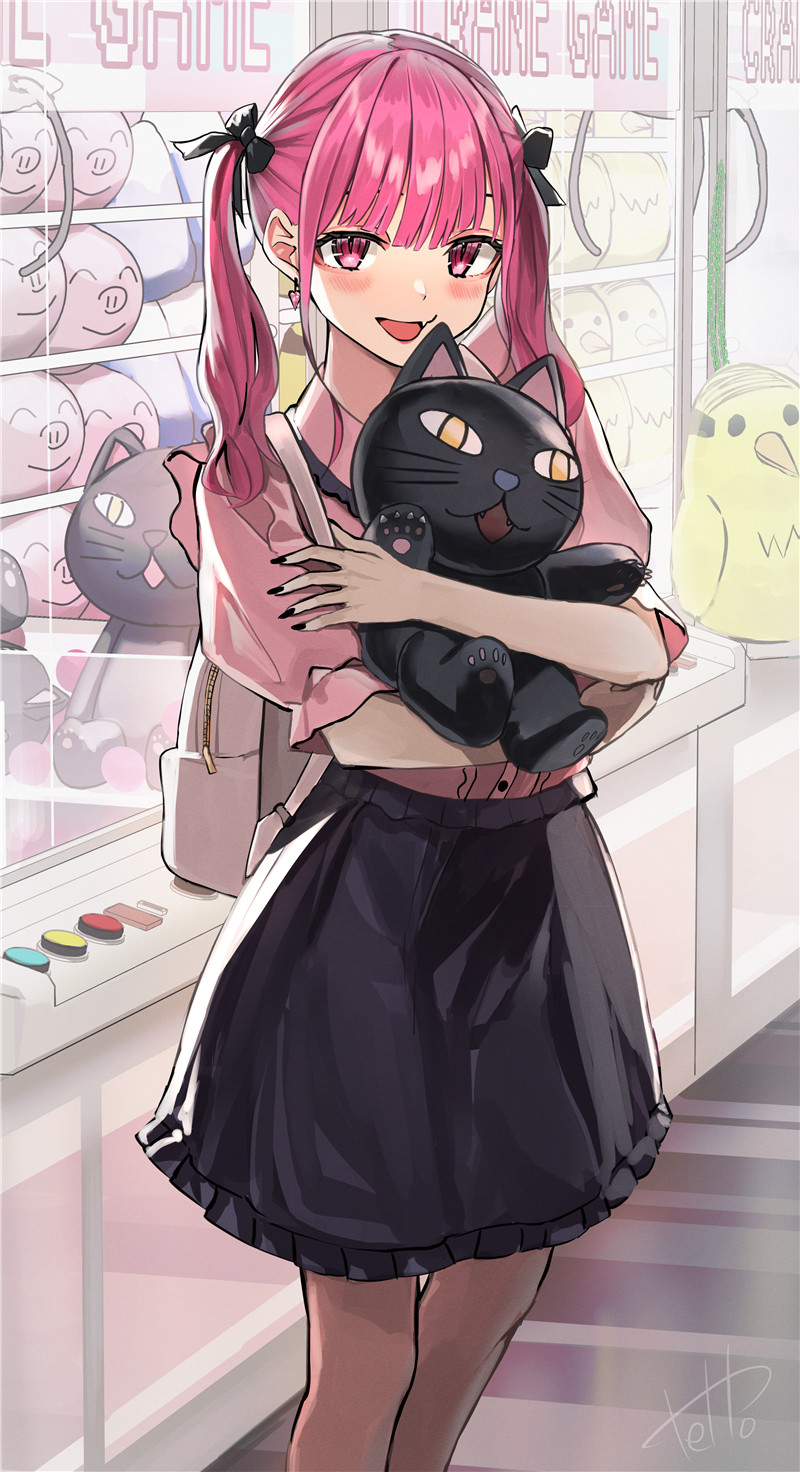 动漫地雷系少女穿搭风格服饰装扮插画CG壁纸高清图集