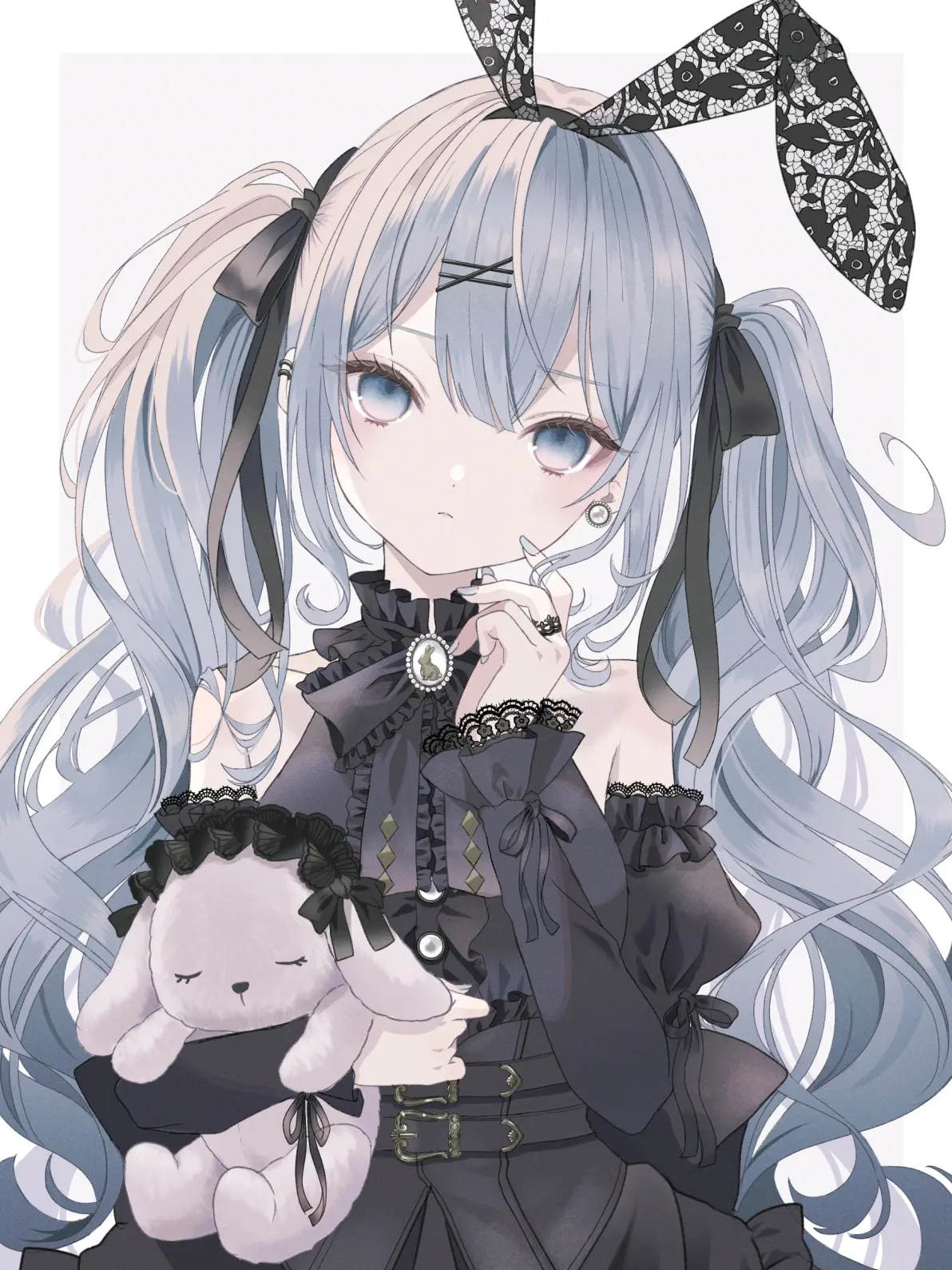 优雅暗黑风♡ -哥特萝莉塔插画特辑