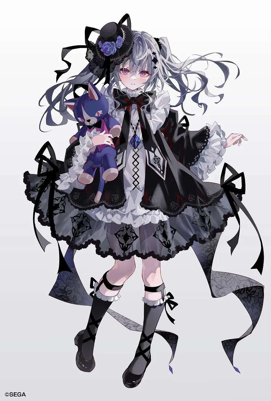 优雅暗黑风♡ -哥特萝莉塔插画特辑