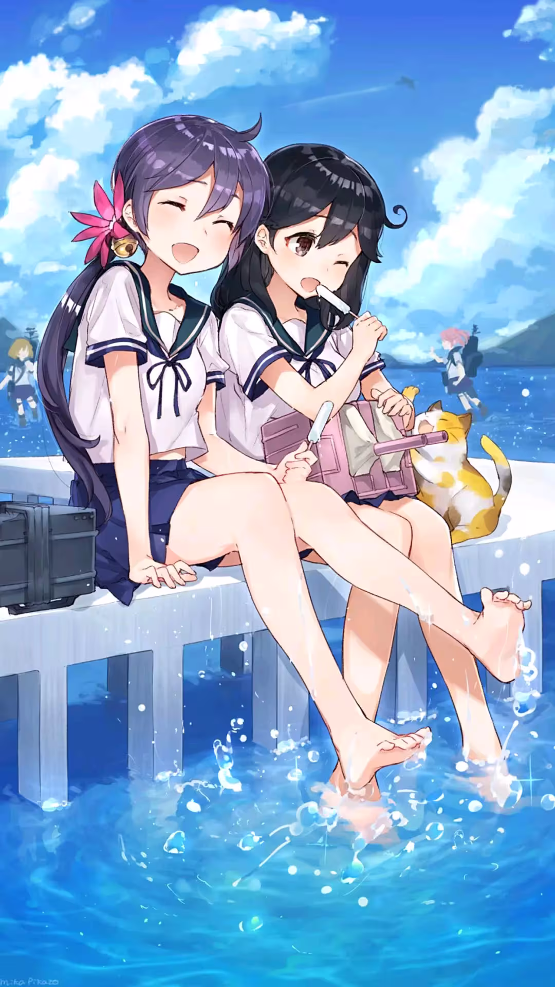 百合美图安利，谁能拒绝两个女孩子贴贴(百合)美图呢？