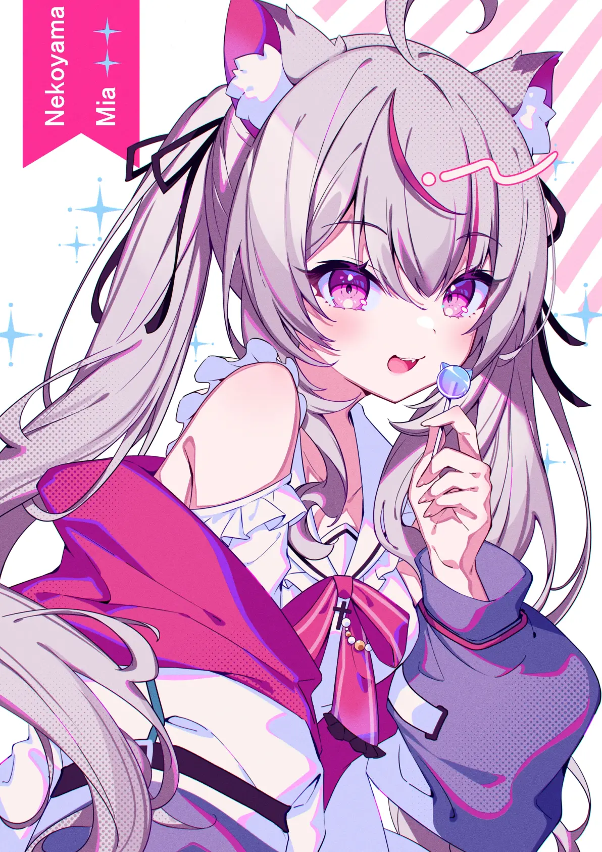怎么这喵可爱♡ – 猫耳女子插画特辑