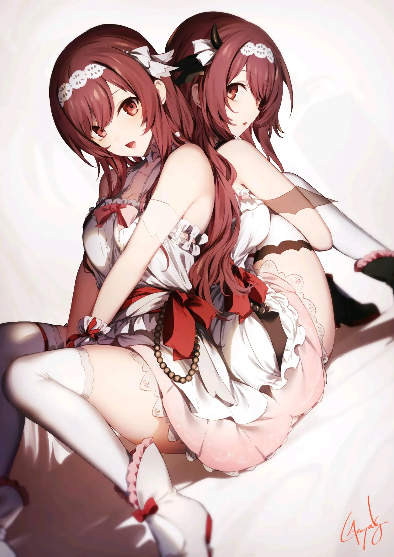 百合美图安利，谁能拒绝两个女孩子贴贴(百合)美图呢？