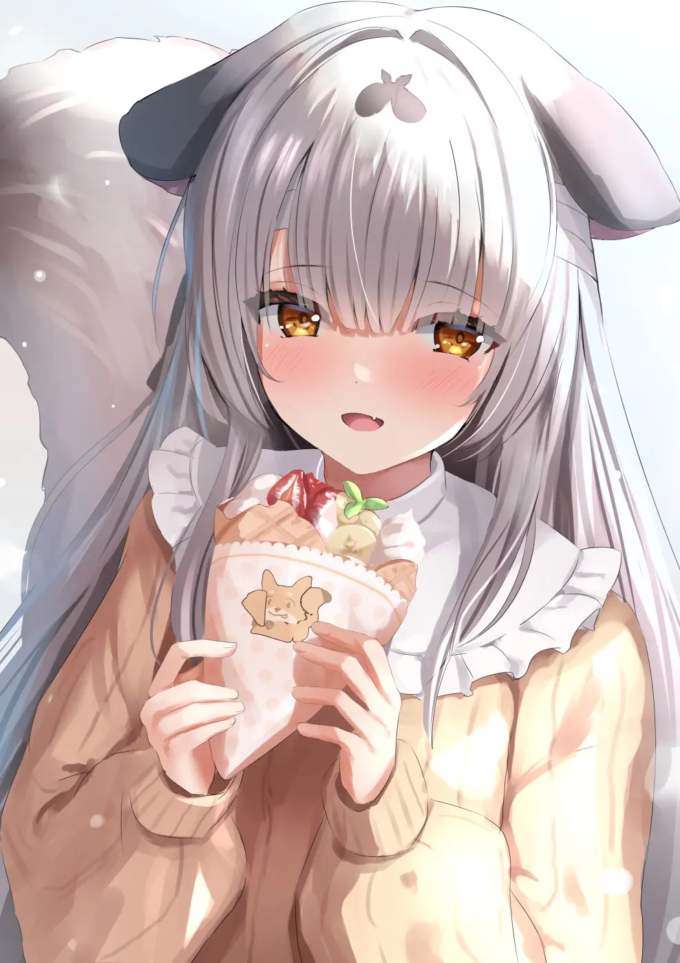 将所有甜蜜轻轻包裹♡ – 可丽饼插画特辑