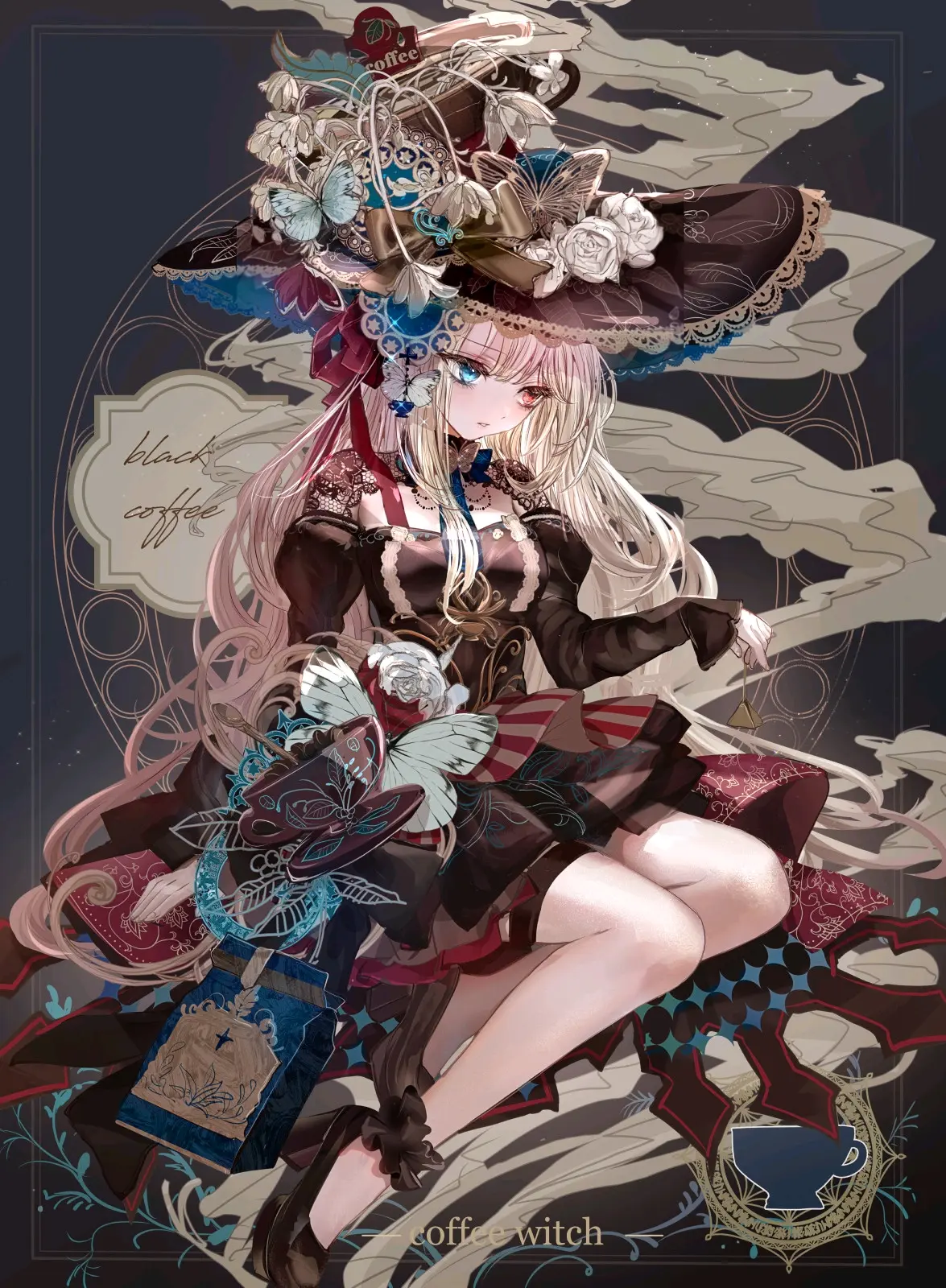 优雅暗黑风♡ -哥特萝莉塔插画特辑