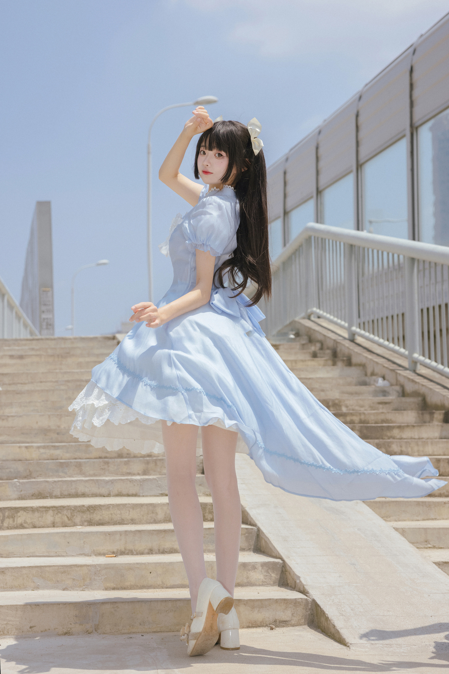 双人 Lolita 装扮，甜度超标