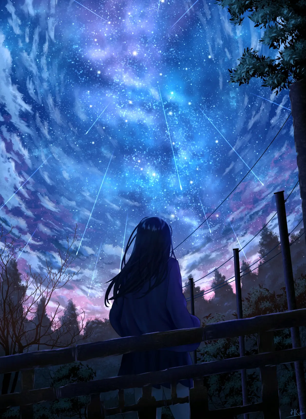 承载心愿 – 流星插画特辑
