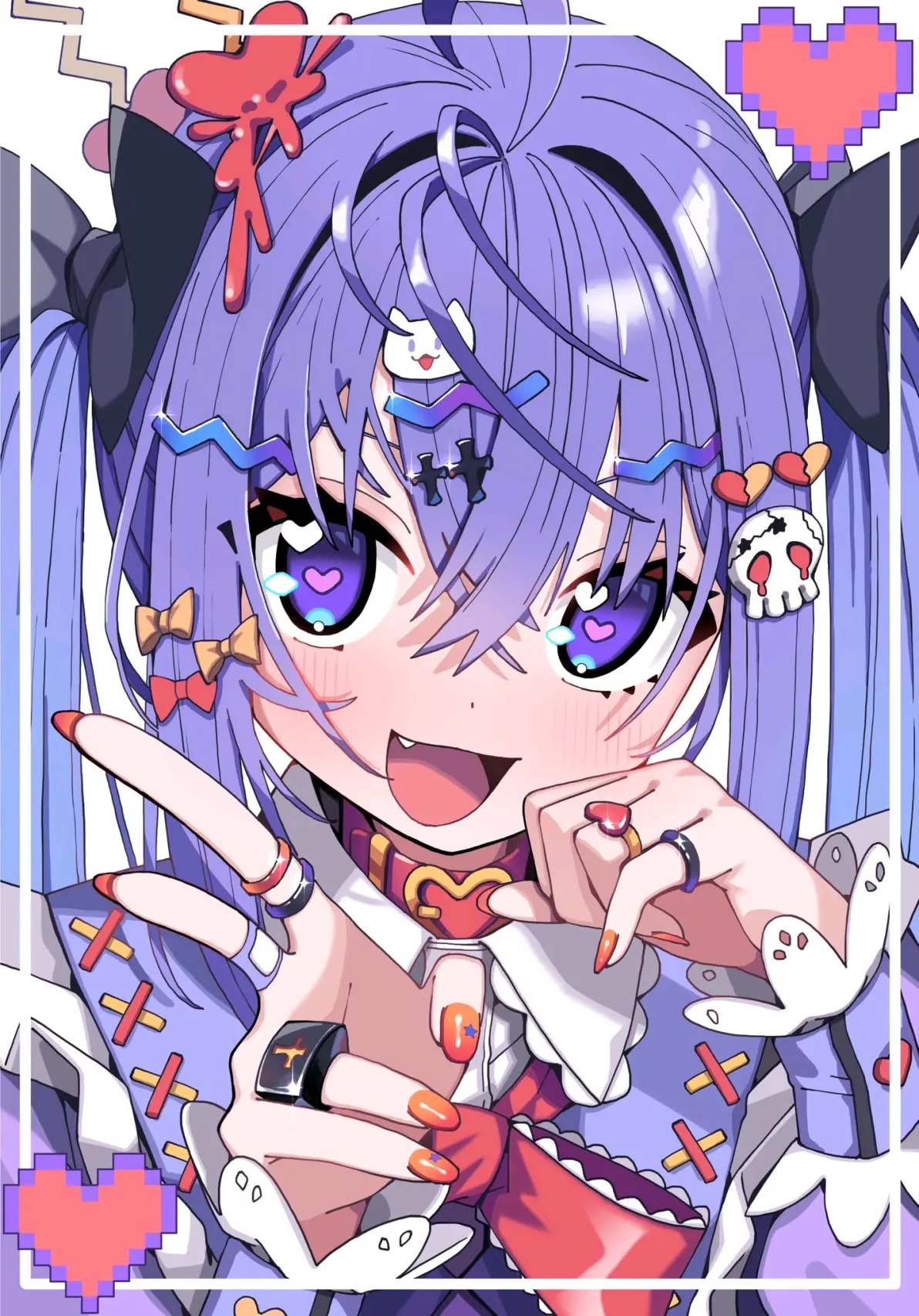 心动的眼神♡ – 「眼冒爱心」插画特辑