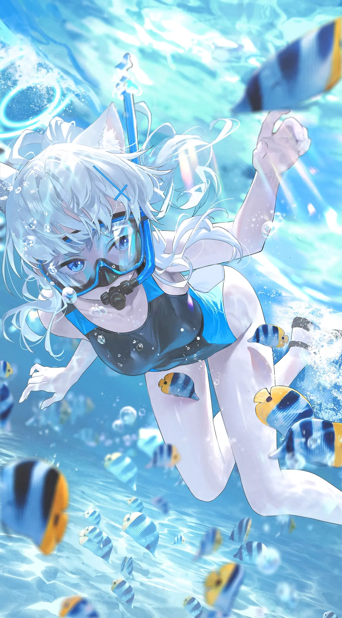 凉爽的临场感 – 水插画特辑