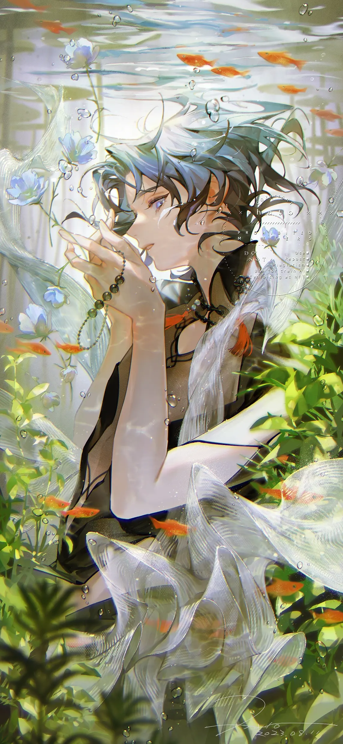凉爽的临场感 – 水插画特辑