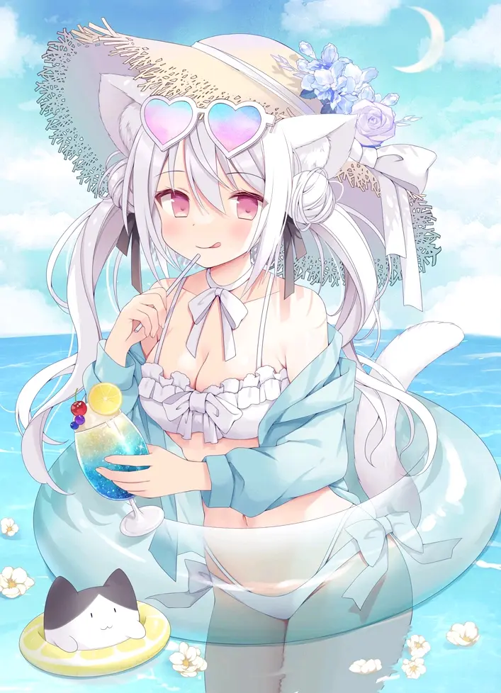 怎么这喵可爱♡ – 猫耳女子插画特辑