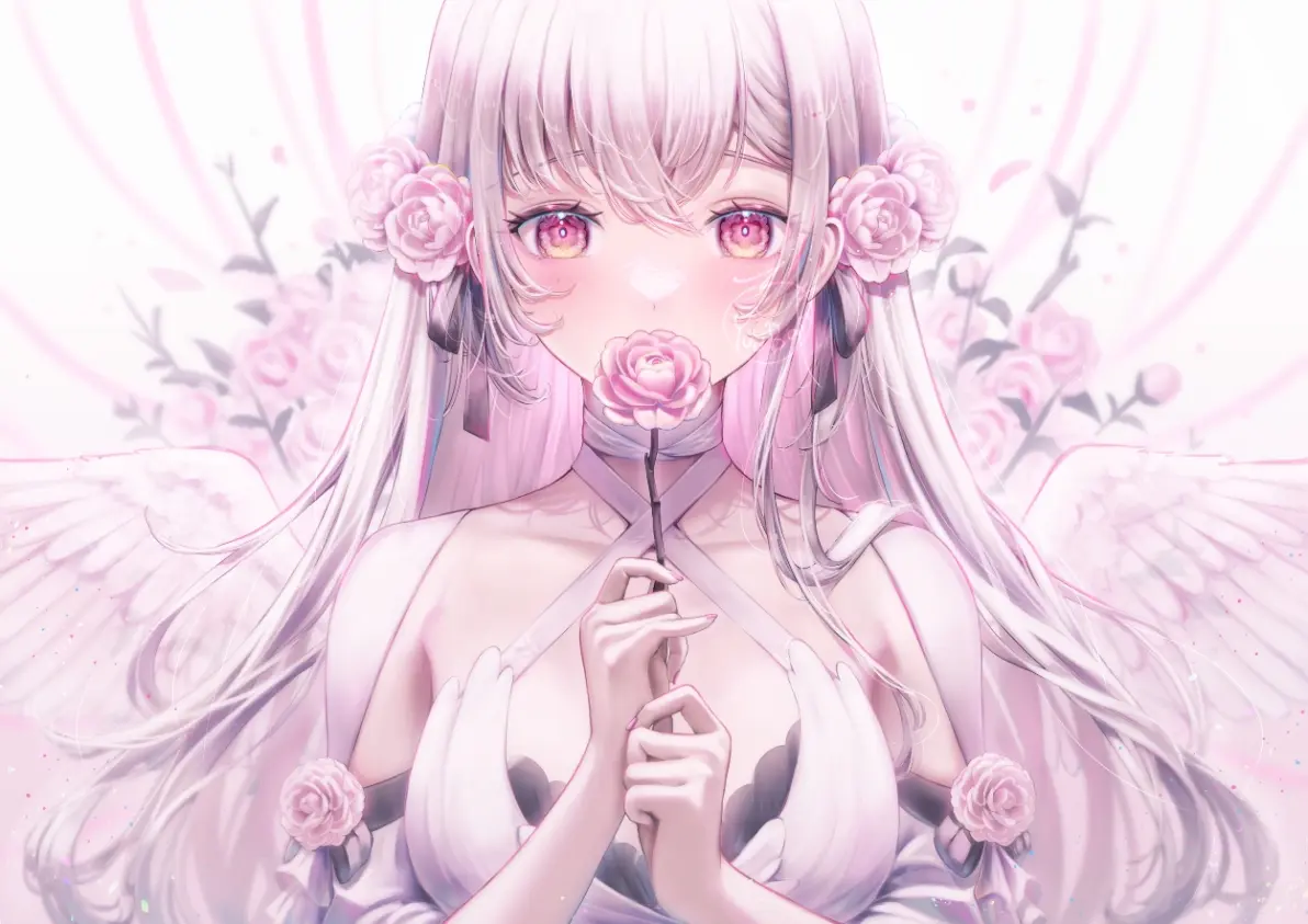 手中的情感 – 「手捧鲜花」插画特辑