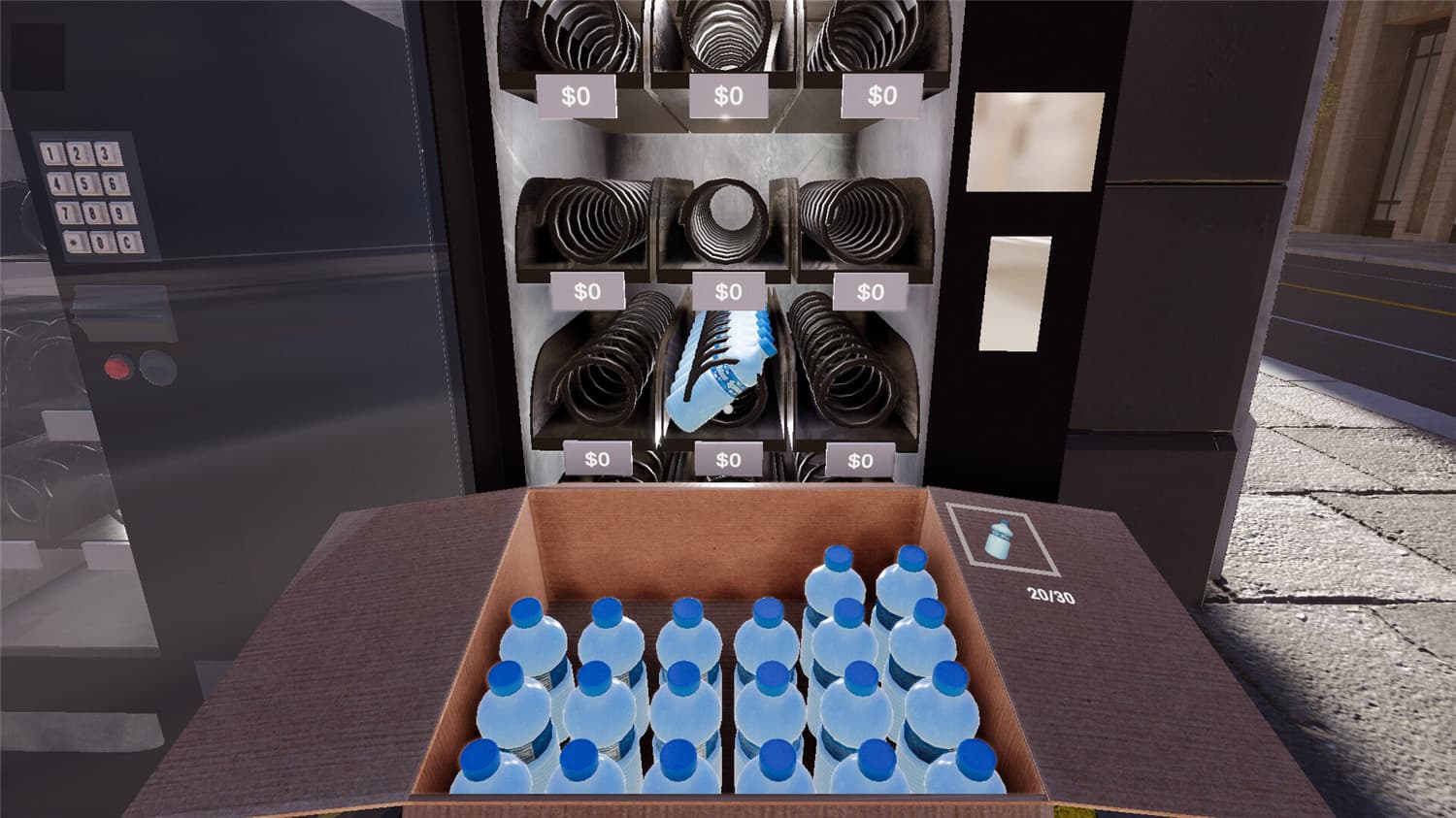 自动售货机商业模拟器/Vending Machine Business Simulator