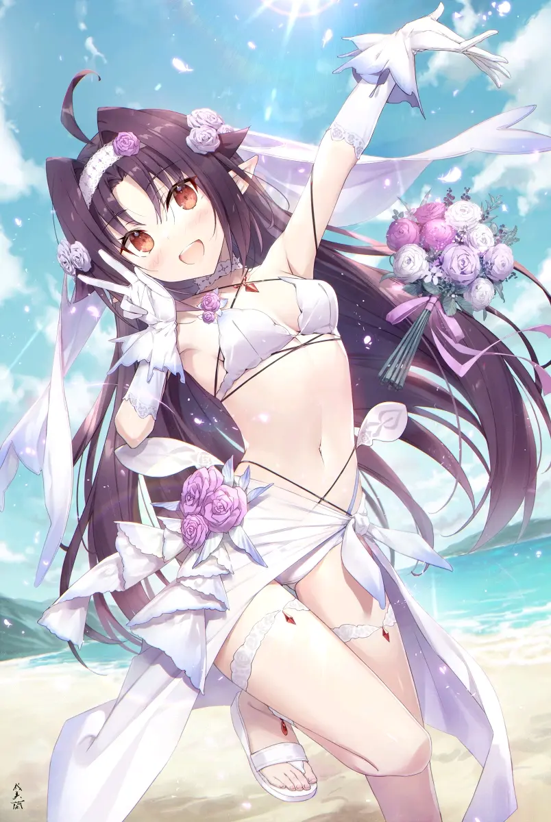 阳光又积极♪ – 剪刀手插画特辑