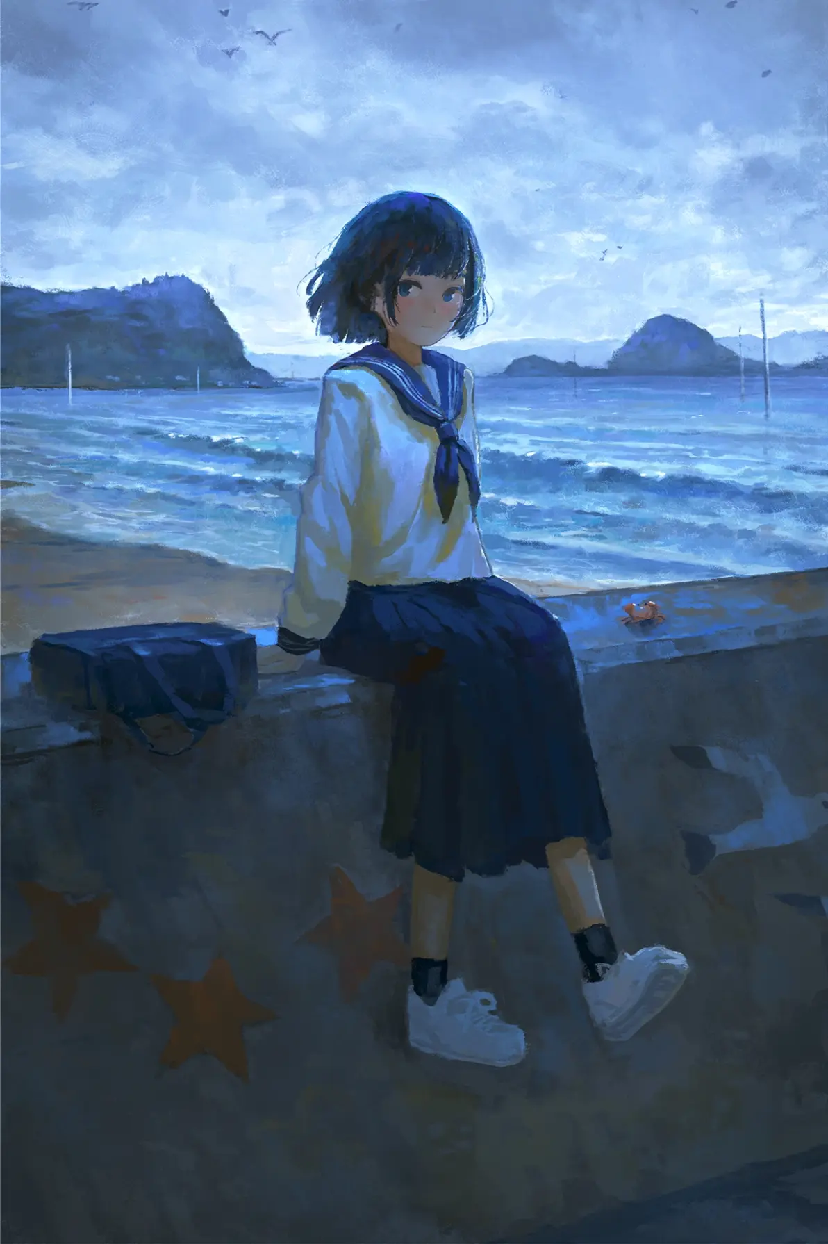酷炫可爱都难不倒♡ – 波波头女子插画特辑