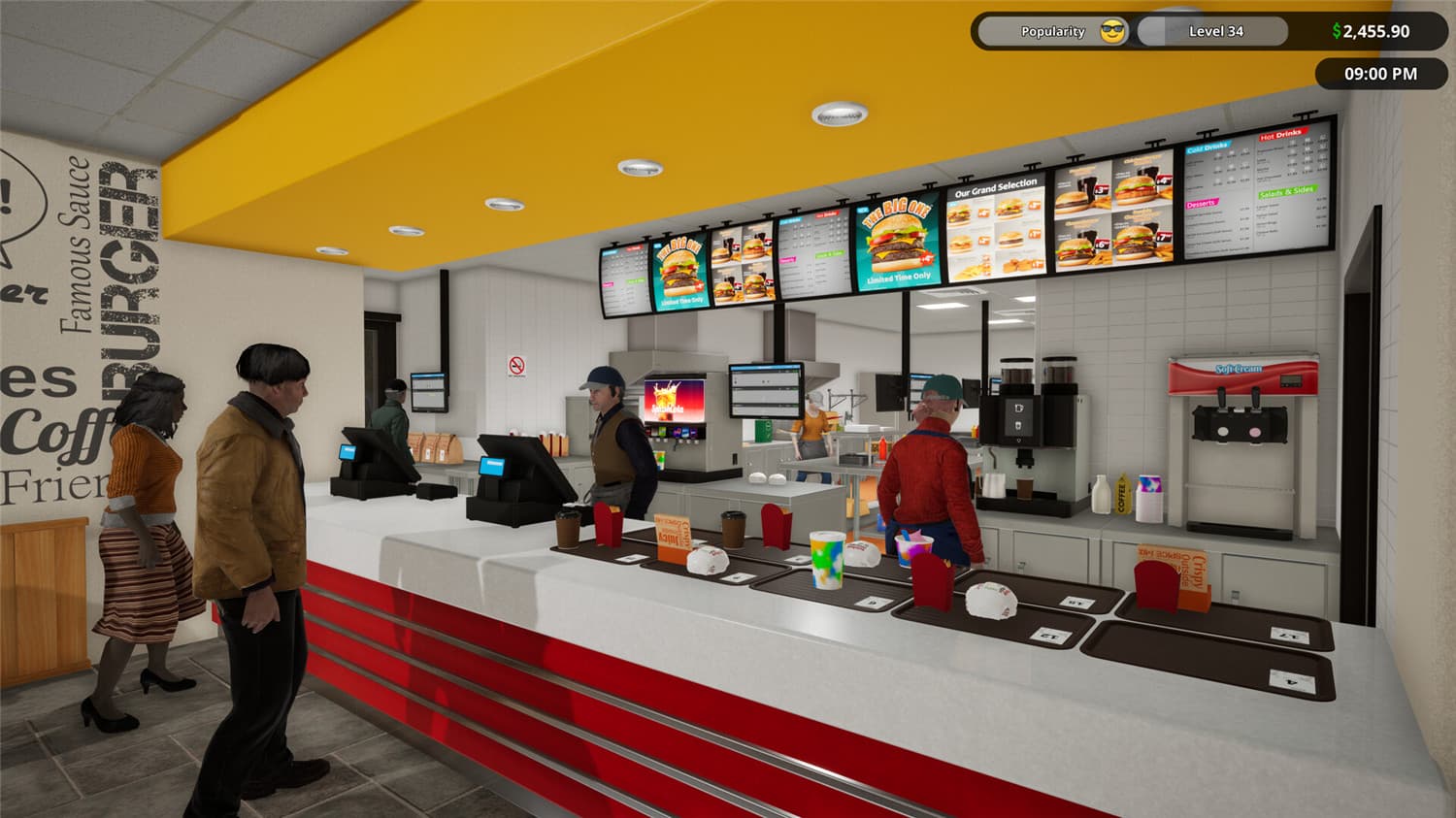 快餐模拟器/Fast Food Simulator|官方简体中文|支持键盘.鼠标.手柄