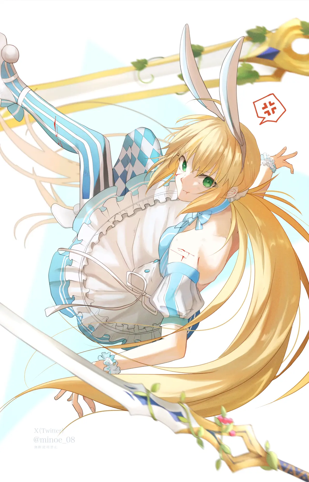 格式花样任君选！ – 花纹丝袜插画特辑