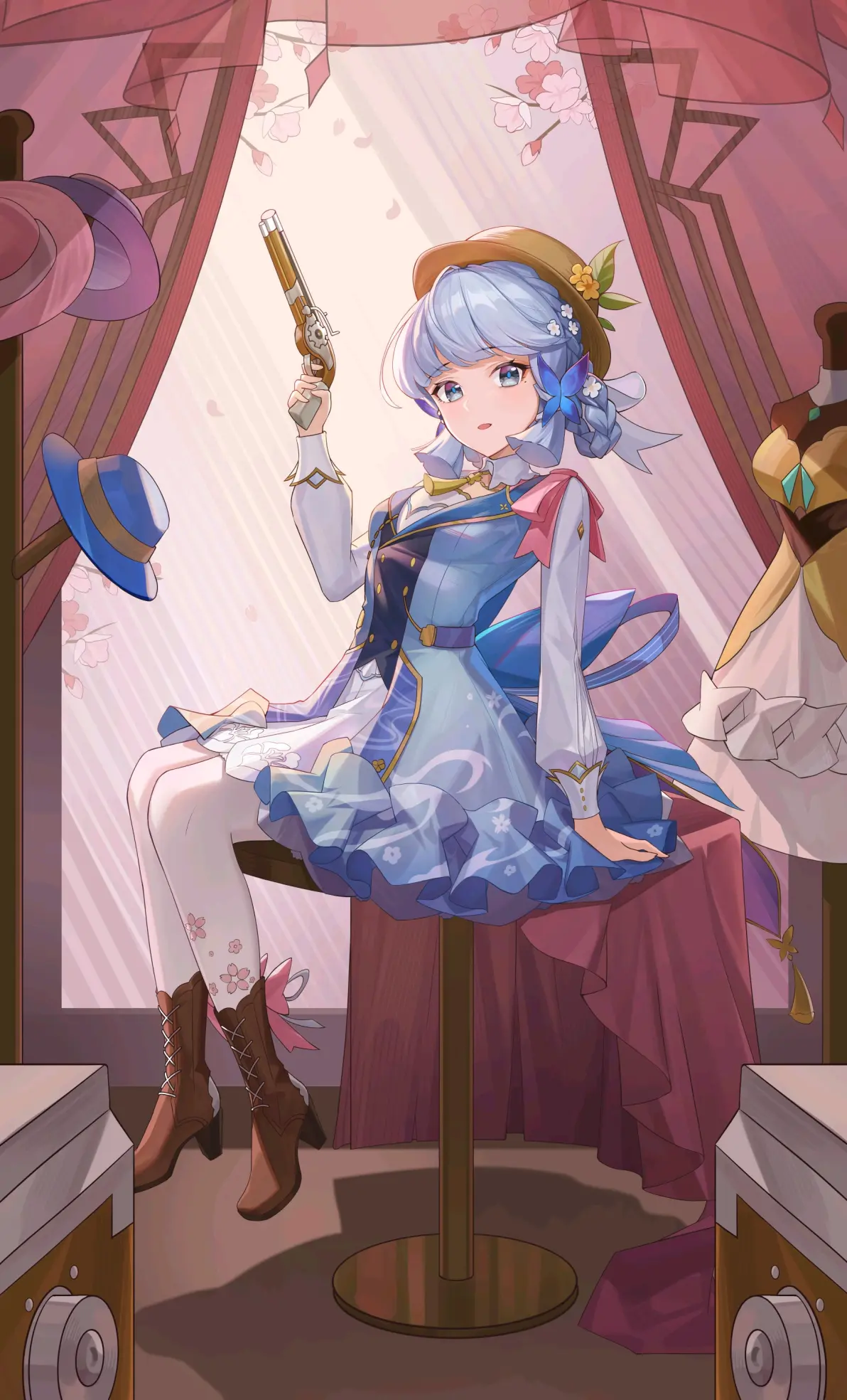 格式花样任君选！ – 花纹丝袜插画特辑