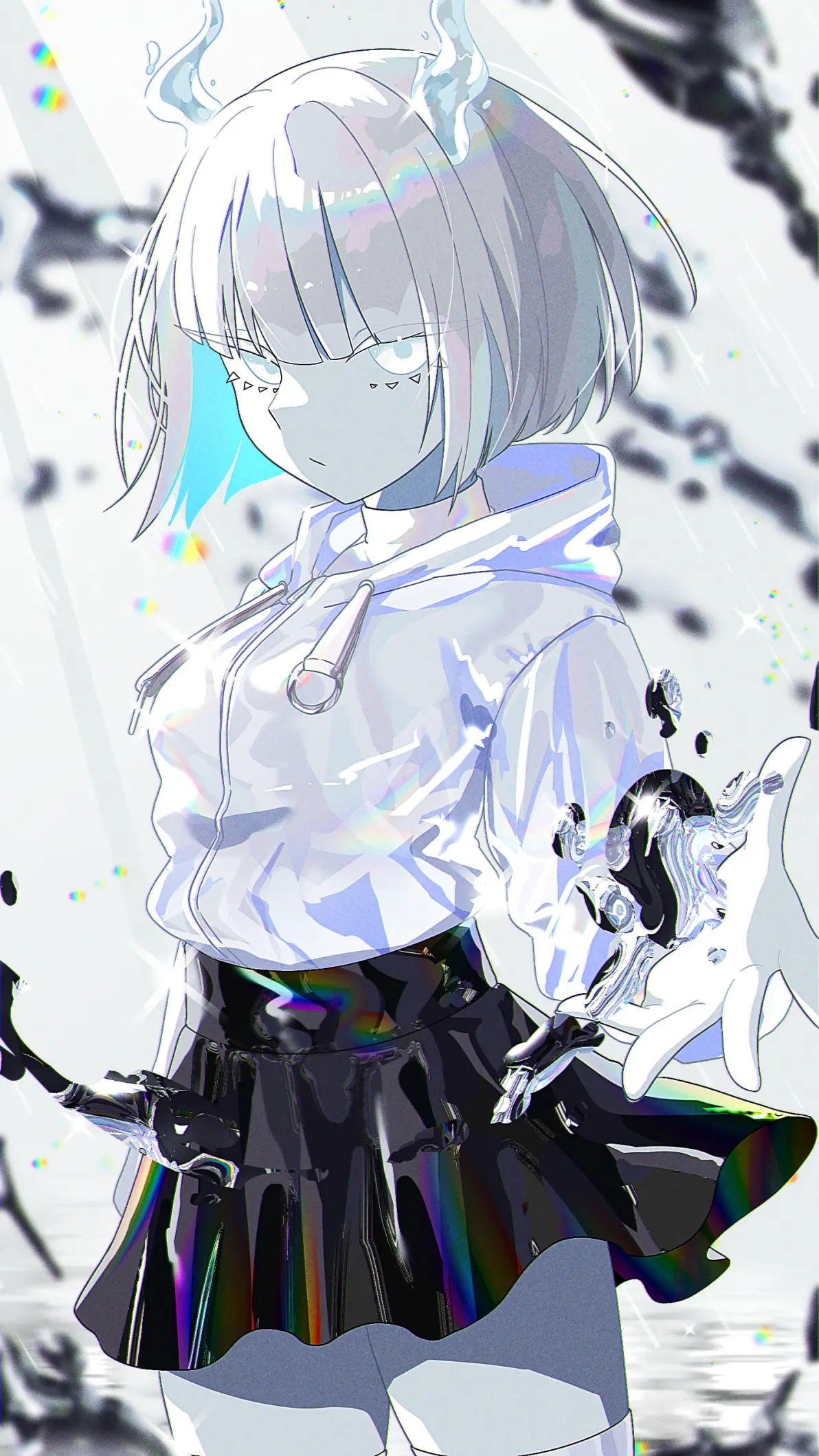 若隐若现的鲜艳色彩 – 内层挑染插画特辑