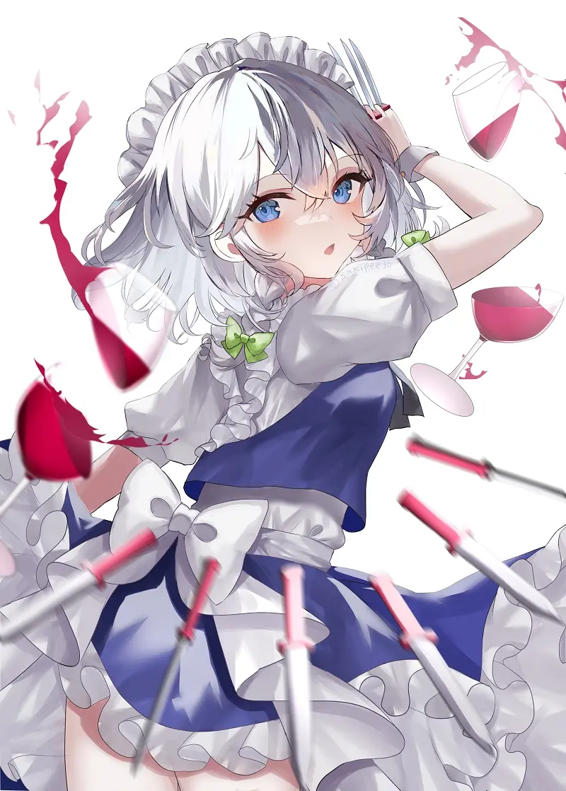 冰冷的光芒 – 刀具插画特辑