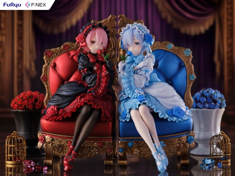 《Re:从零开始的异世界生活》蕾姆、拉姆 Gothic ver.手办开始预约 《Re:从零开始的异世界生活》蕾姆、拉姆 Gothic ver.手办开始预约