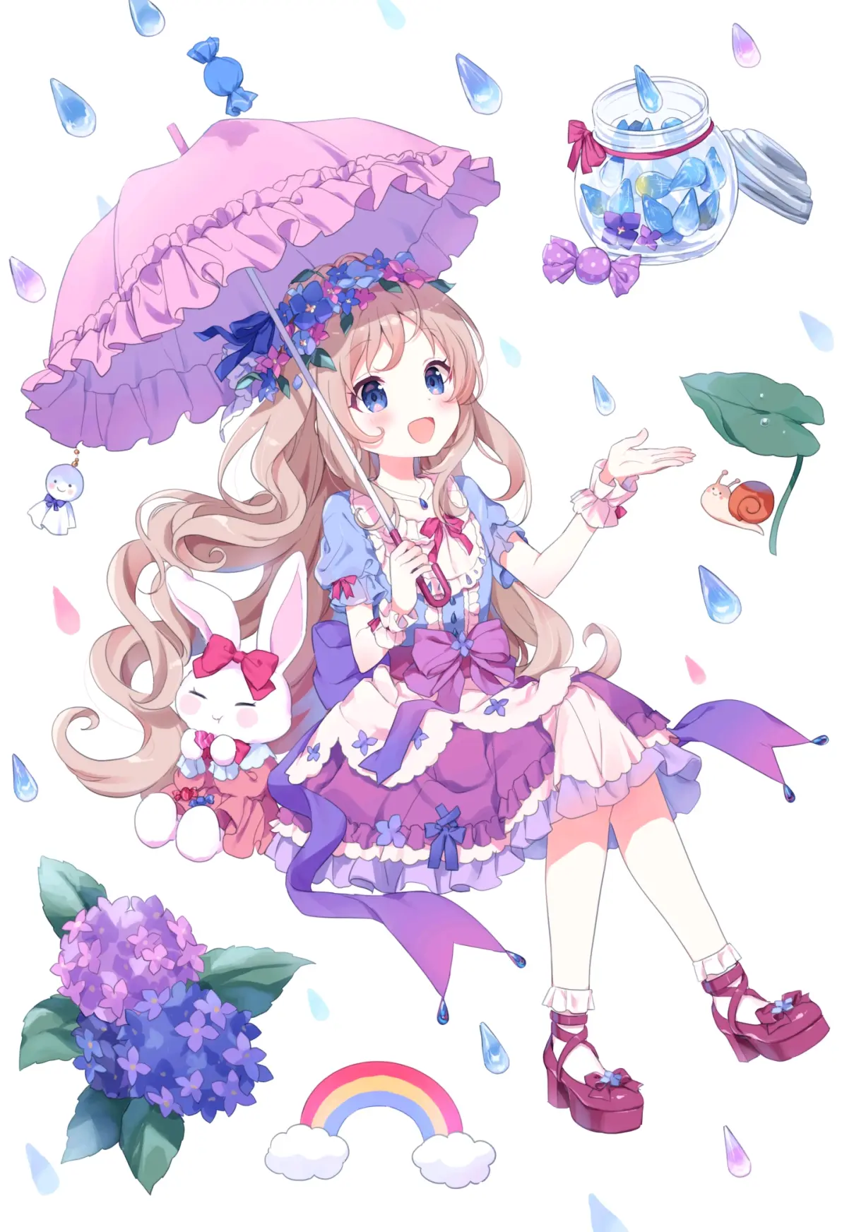 可爱从头开始♡ – 头饰插画特辑