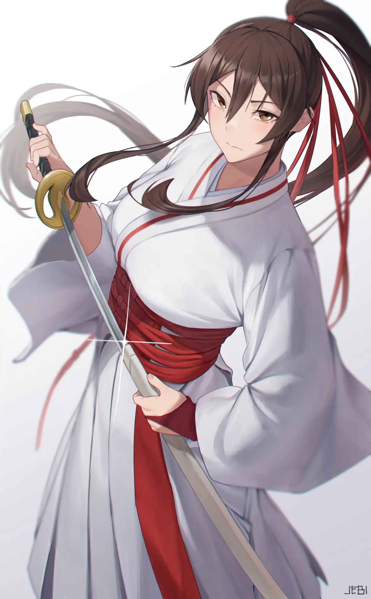锋芒毕露 – 「日本刀和女子」插画特辑