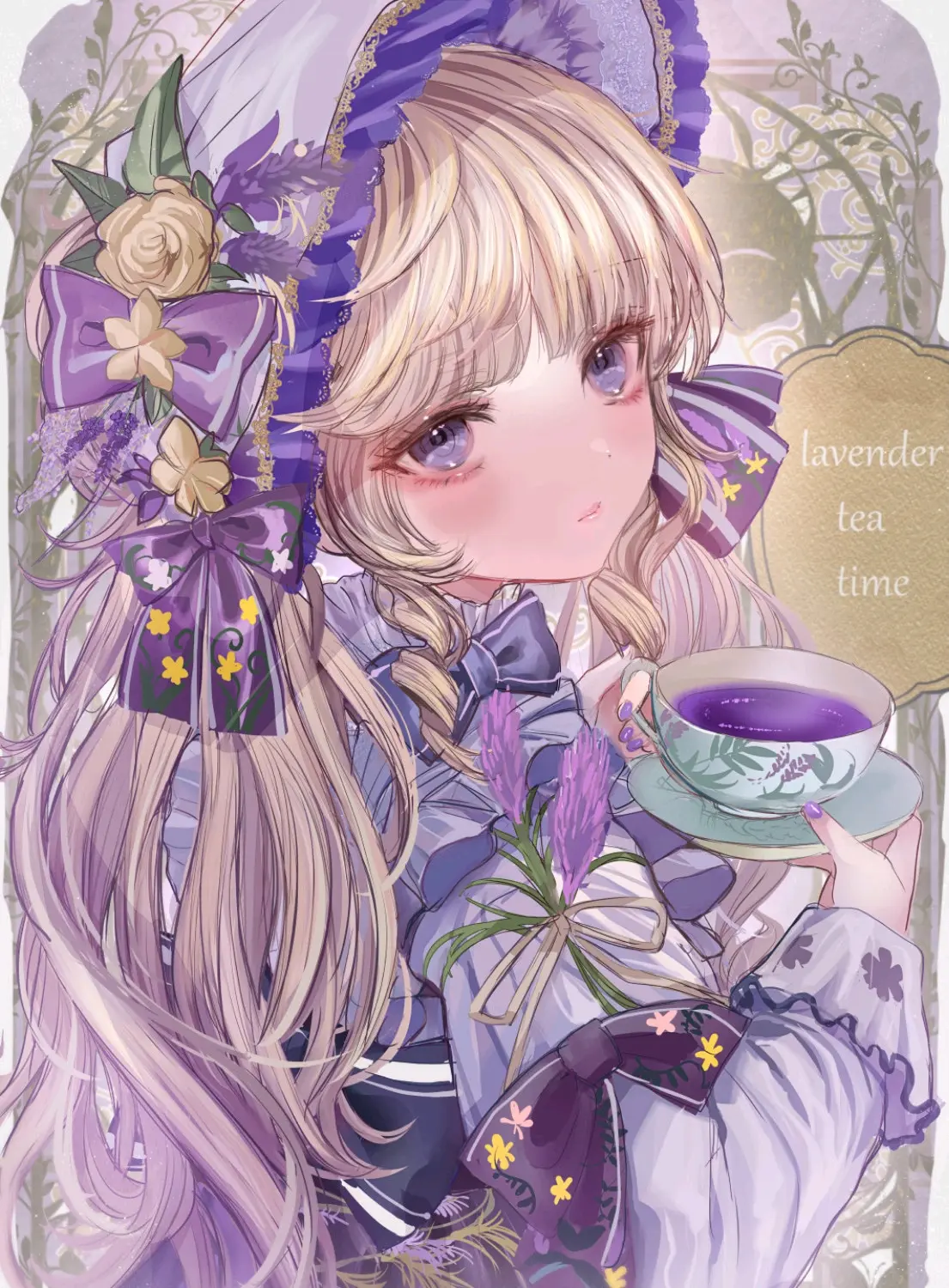 头上的华丽 – 头饰插画特辑