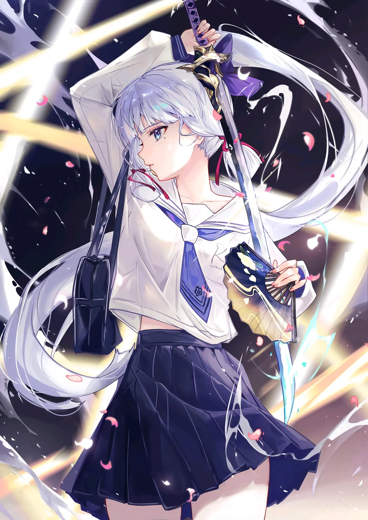 锋芒毕露 – 「日本刀和女子」插画特辑
