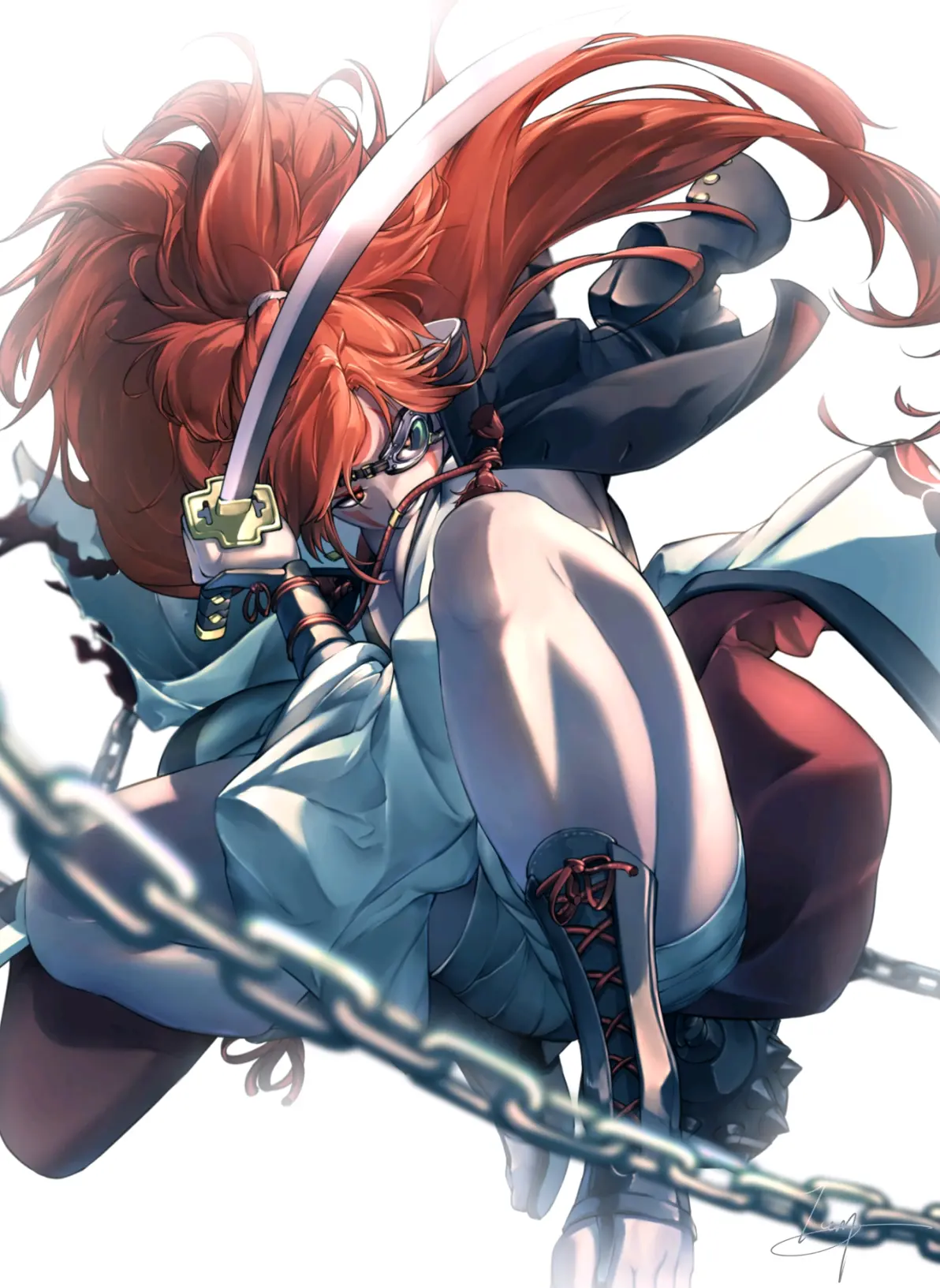 锋芒毕露 – 「日本刀和女子」插画特辑