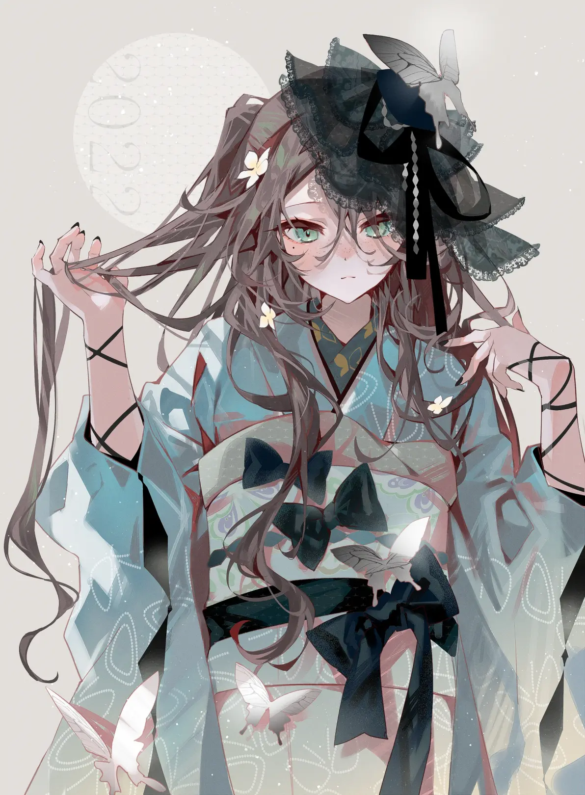 头上的华丽 – 头饰插画特辑